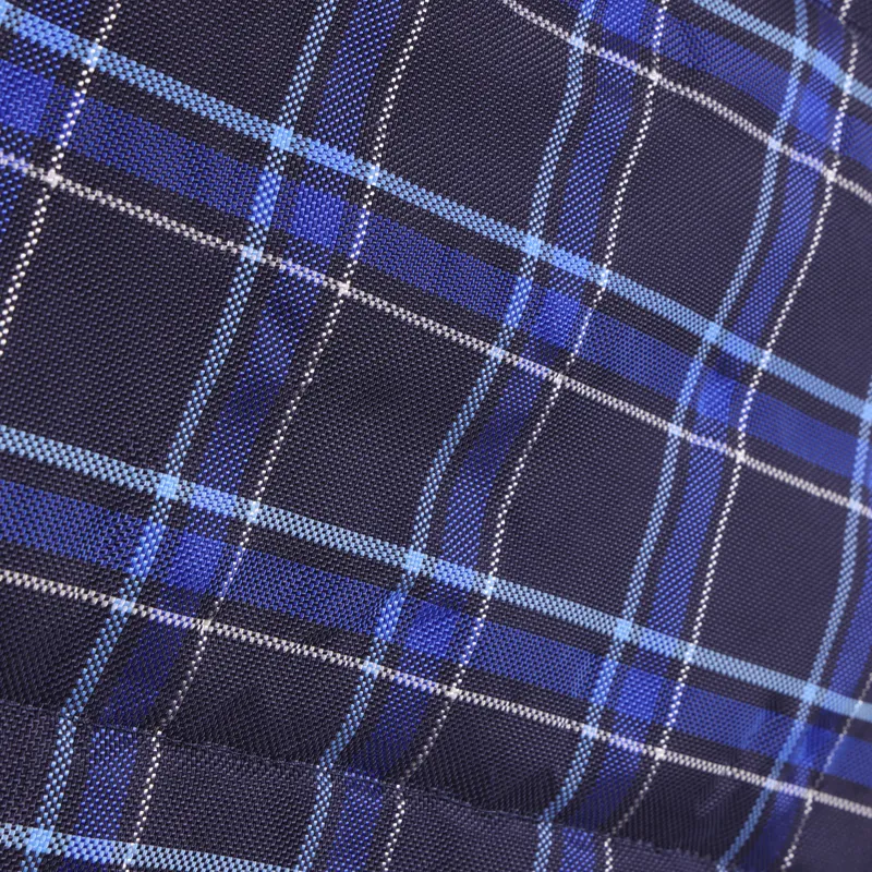 Bridleway 150g Fernie Stable Rug in Navy Check-3